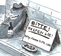 bitte.com Cartoon (c) Rattelschneck