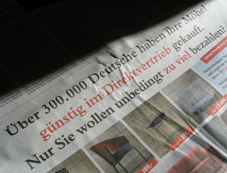 Ja! So geht man mit potentiellen Kunden um ...