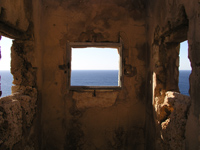 Ausblick vom Wachturm vor San Telmo